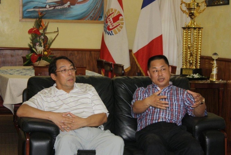 Tahiti Nui Jingmin Ocean Farm: deux directeurs de la société chinoise à la Présidence