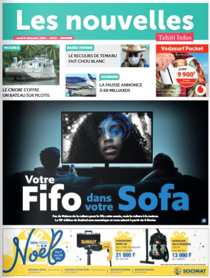 Cliquez sur la Une pour lire le journal Cliquez sur la Une pour lire le journal