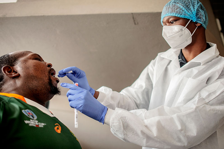Afrique du Sud: une variante du coronavirus plus "transmissible"