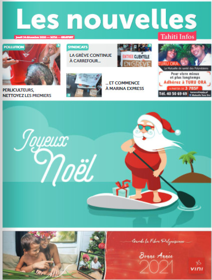 Cliquez sur la Une pour lire le journal Cliquez sur la Une pour lire le journal