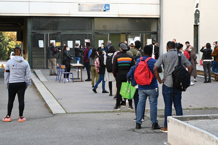 A l'université, un retour des étudiants au compte-gouttes