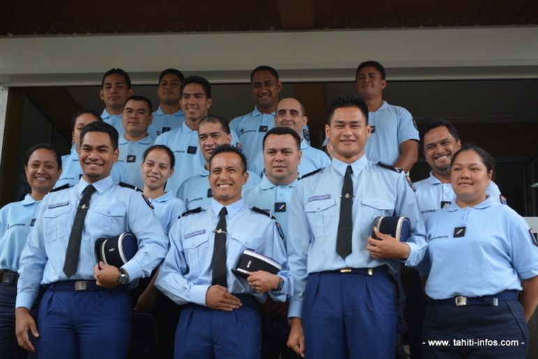 Trois gendarmes et 16 gendarmes réservistes ont prêté serment.