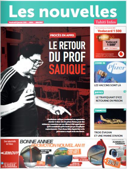 Cliquez sur la Une pour lire le journal Cliquez sur la Une pour lire le journal