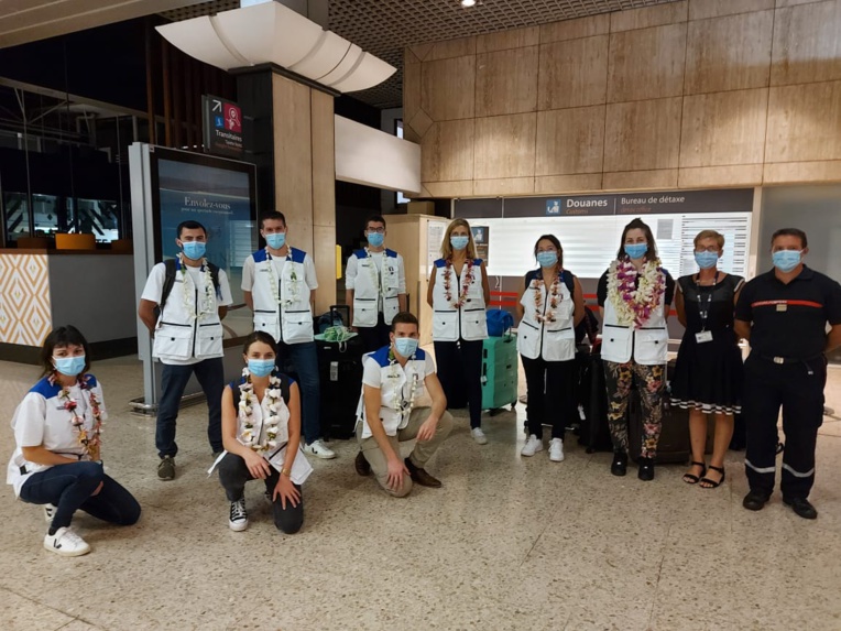 Arrivée de 14 nouveaux infirmiers de la réserve sanitaire Arrivée de 14 nouveaux infirmiers de la réserve sanitaire