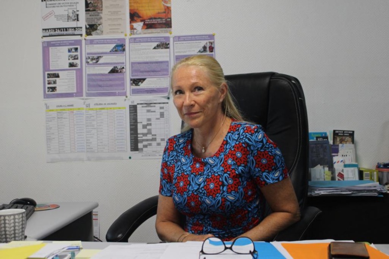 Mylène Raveino, responsable des activités permanentes de la Maison de la culture.
