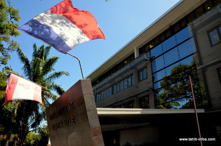 Les locaux du haut-commissariat de la République en Polynésie française, avenue Pouvanaa Oopa à Papeete.