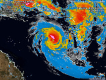 Le cyclone Sandra menace la Nouvelle-Calédonie