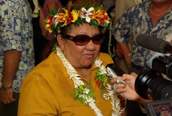 Henriette Kamia est la présidente du Fare Du Handicap de Polynésie Française. Elle a rencontré le ministre de la santé, Charles Tetaria, pour évoquer les problèmes que rencontrent souvent les handicapés.