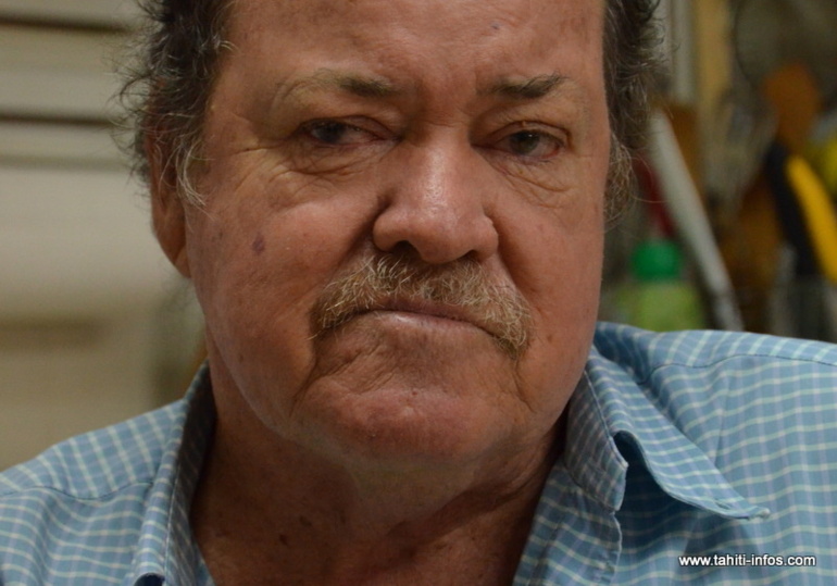 Emile Vernier, tête de liste du RRPP aux élections Territoriales 2013