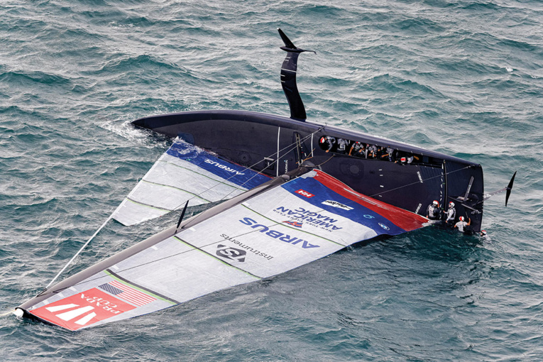 "On a sorti les couteaux"... la minute de stress des marins de la Prada Cup "On a sorti les couteaux"... la minute de stress des marins de la Prada Cup