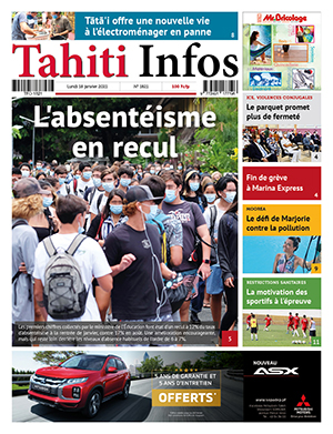 Cliquez sur la Une pour lire le journal Cliquez sur la Une pour lire le journal