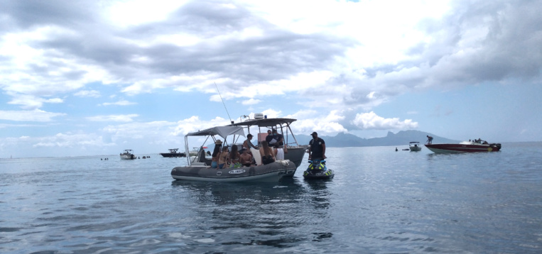 Infractions en série au banc de sable de Punaauia