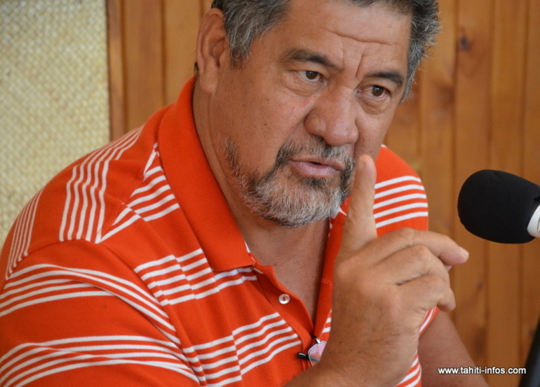 Patrice Jamet, tête de liste de Ia Tura To’u Fenua.