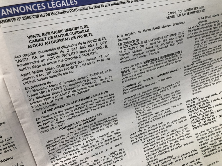 Vers les annonces légales en ligne Vers les annonces légales en ligne