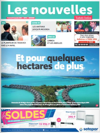 LES NOUVELLES N°16775 du 22 janvier 2021 LES NOUVELLES N°16775 du 22 janvier 2021