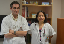 Le docteur Marc Lévy, le président du Syndicat des praticiens hospitaliers de Polynésie française et le docteur Roma Malval, la seule cancérologue de l'hôpital du Taaone.