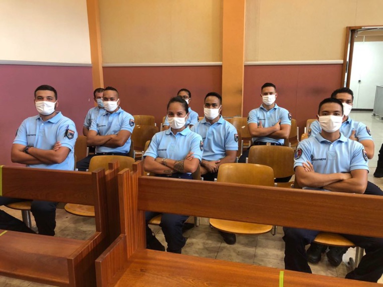 Prestation de serment pour 9 gendarmes adjoints volontaires Prestation de serment pour 9 gendarmes adjoints volontaires