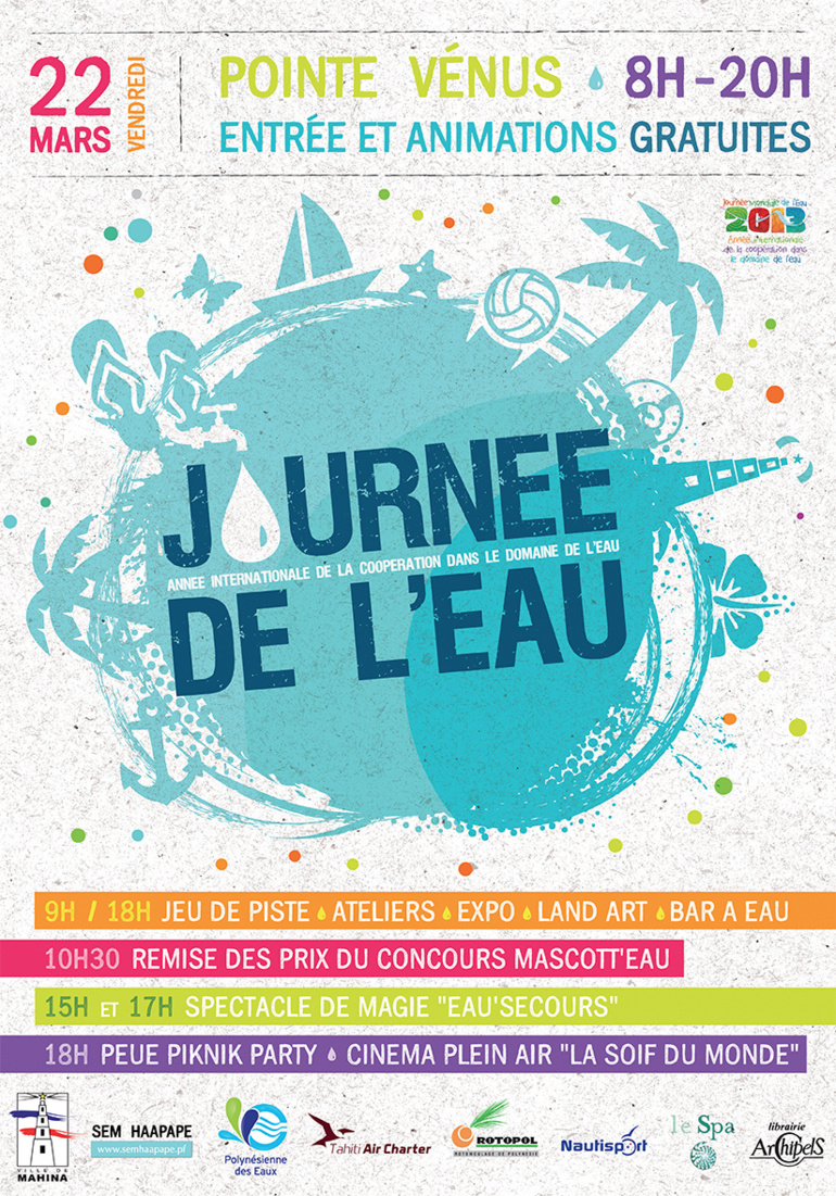 Journée de l'eau à Mahina : demandez le programme !