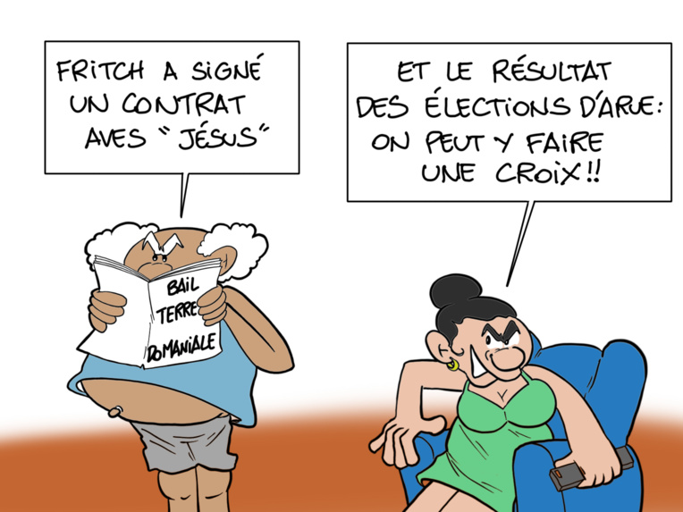 "Sur la croix", par Munoz