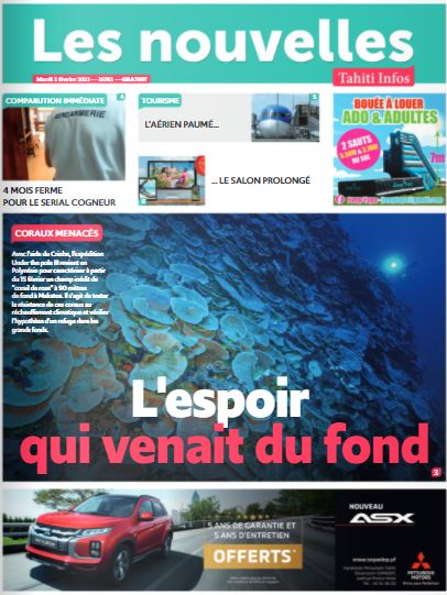 Cliquez sur la Une pour lire le journal Cliquez sur la Une pour lire le journal