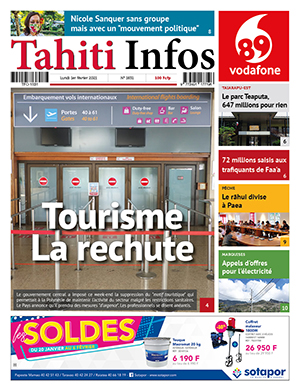 Cliquez sur la Une pour lire le journal