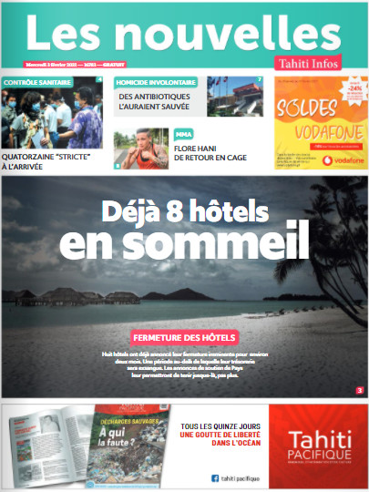 Cliquez sur la Une pour lire le journal Cliquez sur la Une pour lire le journal