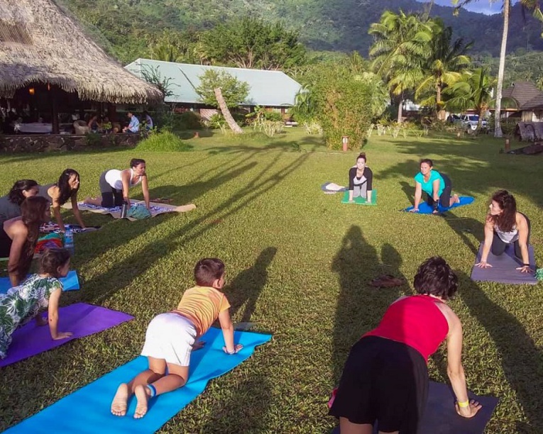 ​Moorea à l'heure du yoga et de la méthode Pilates