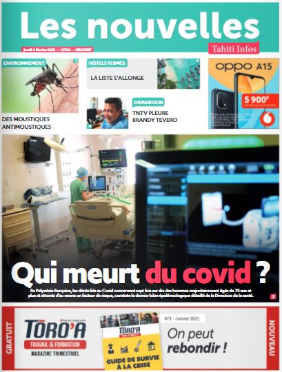 Cliquez sur la Une pour lire le journal Cliquez sur la Une pour lire le journal