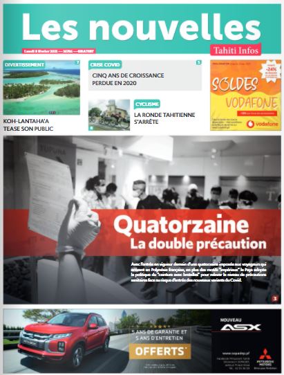 Cliquez sur la Une pour lire le journal Cliquez sur la Une pour lire le journal