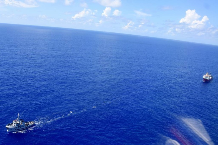 Le Maris-Stella secouru après une avarie au large de Rangiroa Le Maris-Stella secouru après une avarie au large de Rangiroa