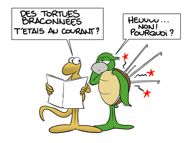 "Ça fait mal", par Munoz