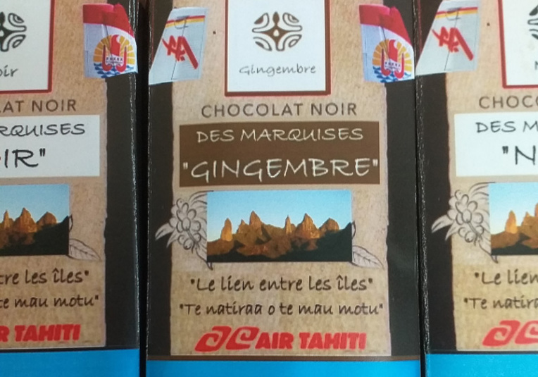 Un chocolat de Ua Pou aux couleurs d'Air Tahiti Un chocolat de Ua Pou aux couleurs d'Air Tahiti