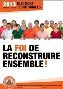 Affiches, professions de foi, programmes, les campagnes des candidats
