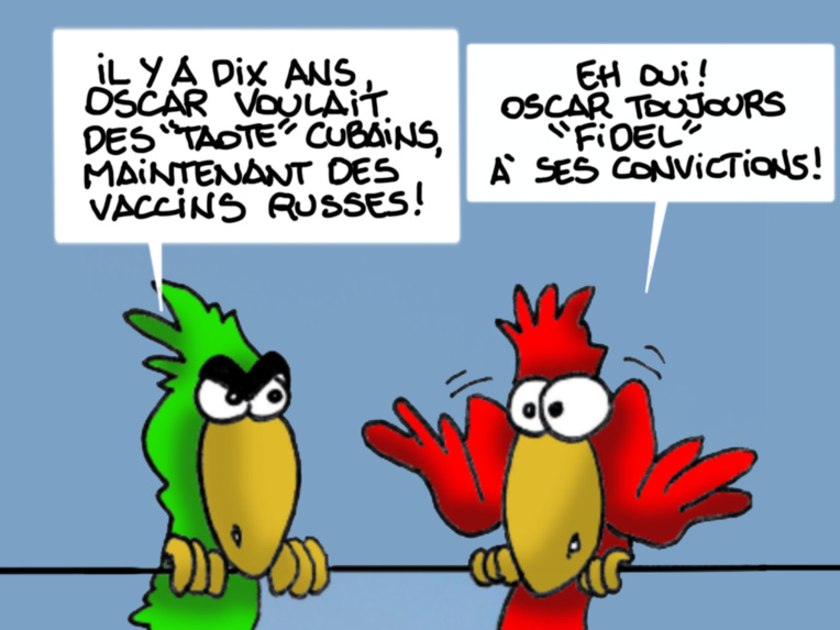 "À gauche toute", par Munoz "À gauche toute", par Munoz