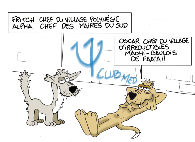 "Histoire de chefs", par Munoz "Histoire de chefs", par Munoz