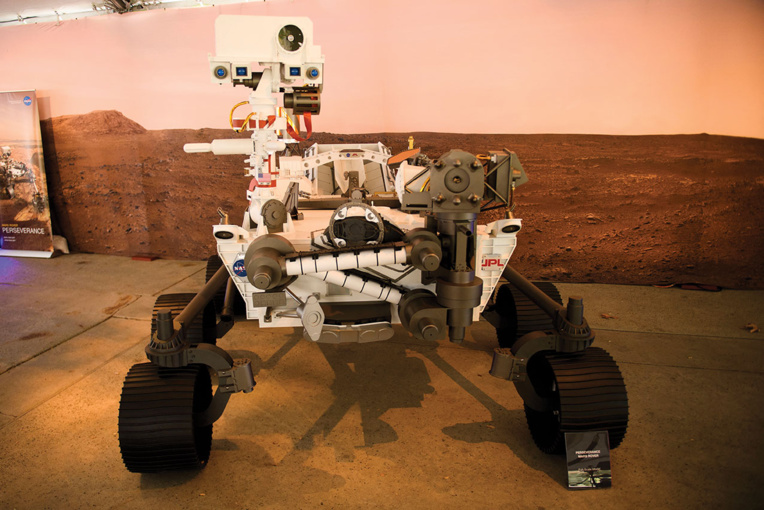 Le rover américain Perseverance a atterri sur Mars Le rover américain Perseverance a atterri sur Mars