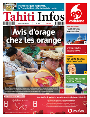 Cliquez sur la Une pour lire le journal