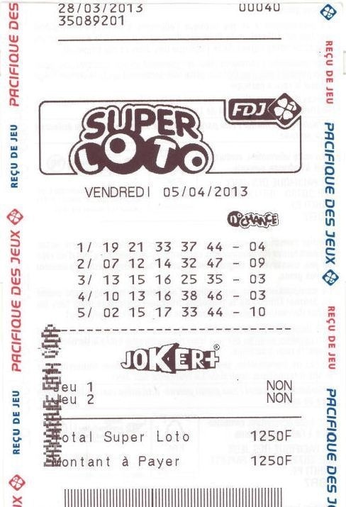 Le gagnant Polynésien du super loto empoche son chèque de 1 909 307 875 Fcfp