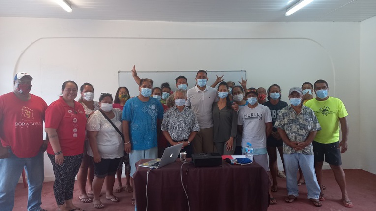 Une formation au leadership pour les associations de quartier de Bora Bora