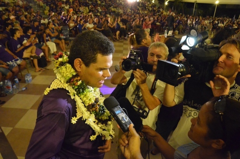 Porinetia Ora rassemble près de 3 000 militants à la Présidence Broche