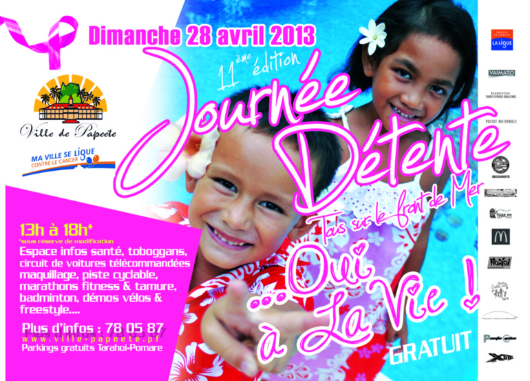 11ème édition de la Journée détente : « Oui à la vie! »