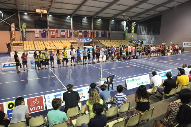Badminton : Cérémonie d’ouverture du tournoi international