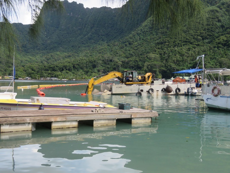 René Temeharo à la rencontre des riverains inquiets de Vaiare