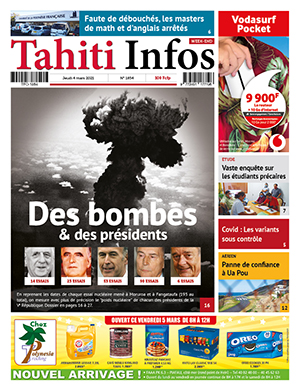 Cliquez sur la Une pour lire le journal Cliquez sur la Une pour lire le journal