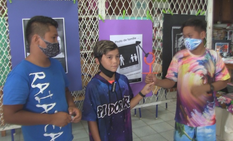 Des élèves de Raiatea disent stop aux violences faites aux femmes