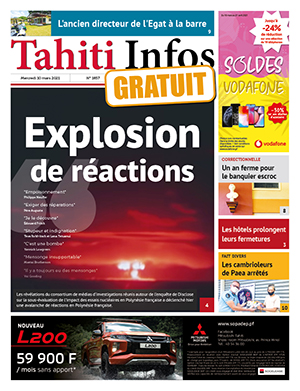 Cliquez sur la Une pour lire le journal Cliquez sur la Une pour lire le journal