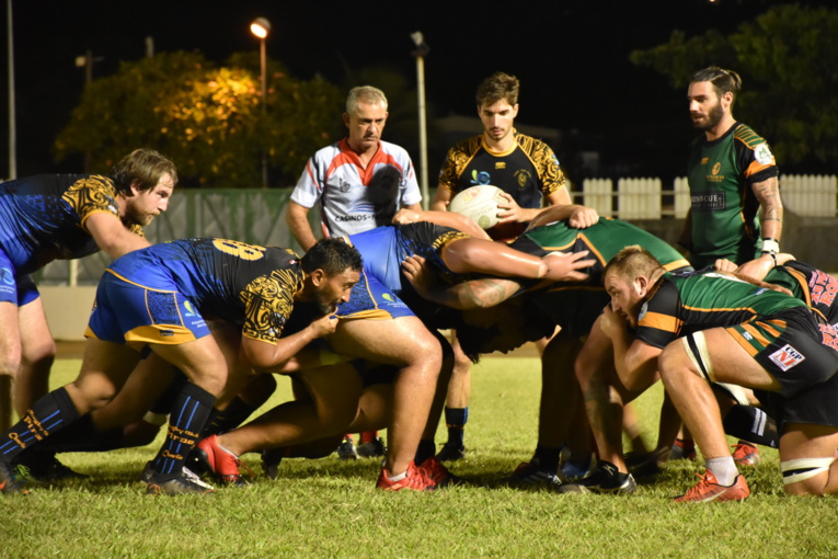 Pirae a une nouvelle fois complètement dominé en mêlée. Les champions en titre ont d'ailleurs inscrit leurs deux essais suite à ces phases de jeu. Pirae a une nouvelle fois complètement dominé en mêlée. Les champions en titre ont d'ailleurs inscrit leurs deux essais suite à ces phases de jeu.