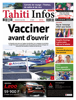 Cliquez sur la Une pour lire le journal