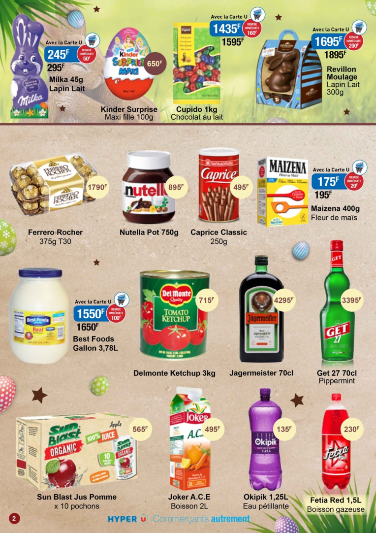 Foire aux vins et Joyeuses Pâques chez Hyper U Foire aux vins et Joyeuses Pâques chez Hyper U