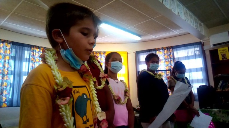 Les poètes récompensés au collège de Hao Les poètes récompensés au collège de Hao